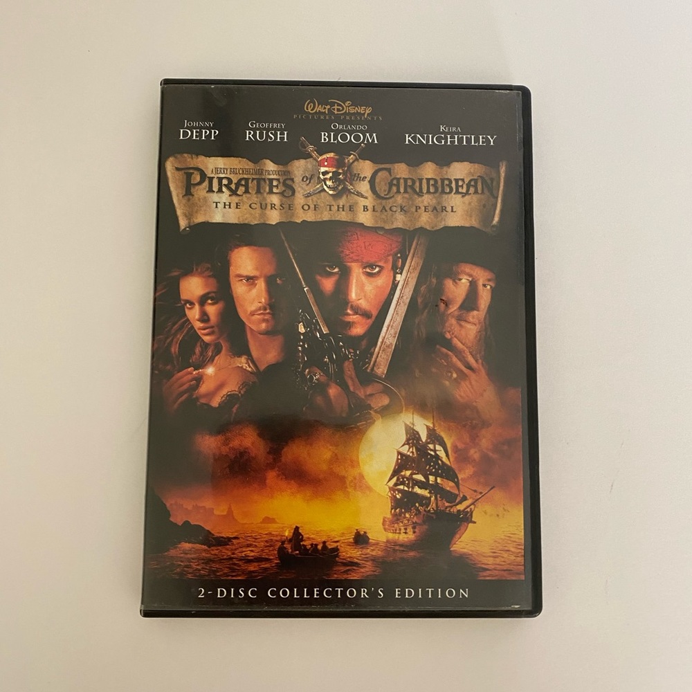 Disney’s Pirates of the Caribbean The Curse of the Black Pearl DVD Collectors Ed